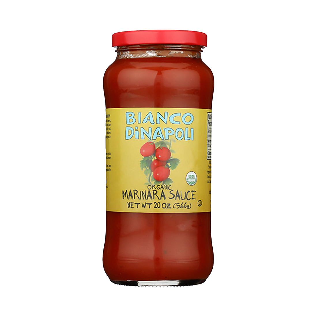 20 oz Jar Bianco DiNapoli Organic Marinara Sauce - LIMITED