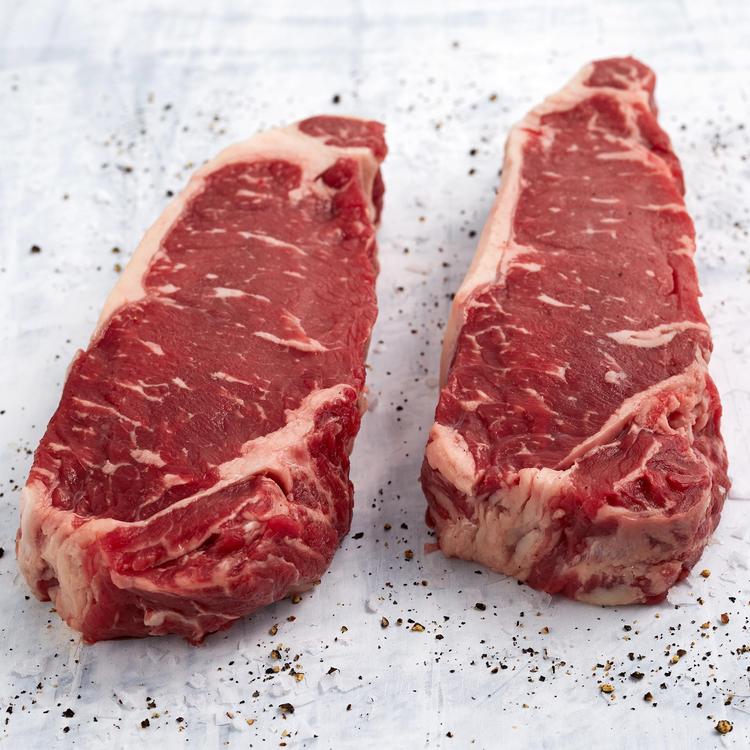 New York Strips Steaks - Longhorn Meat Market 