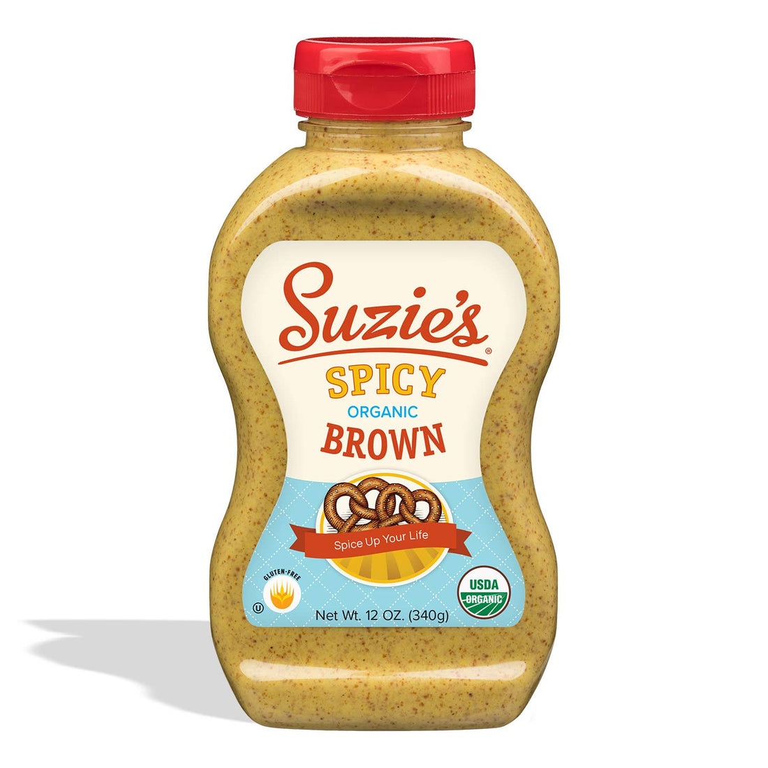 Suzie's Organic Spicy Brown Mustard- 12oz