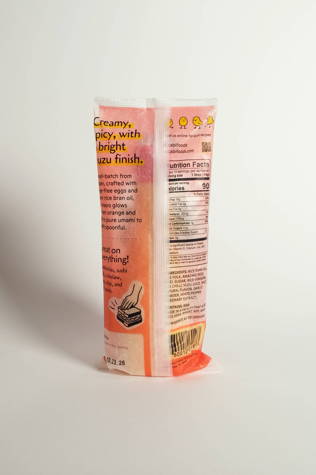 Japanese Spicy Mayo - Golden Egg Yorks, Yuzu Kick, 7.5 fl oz