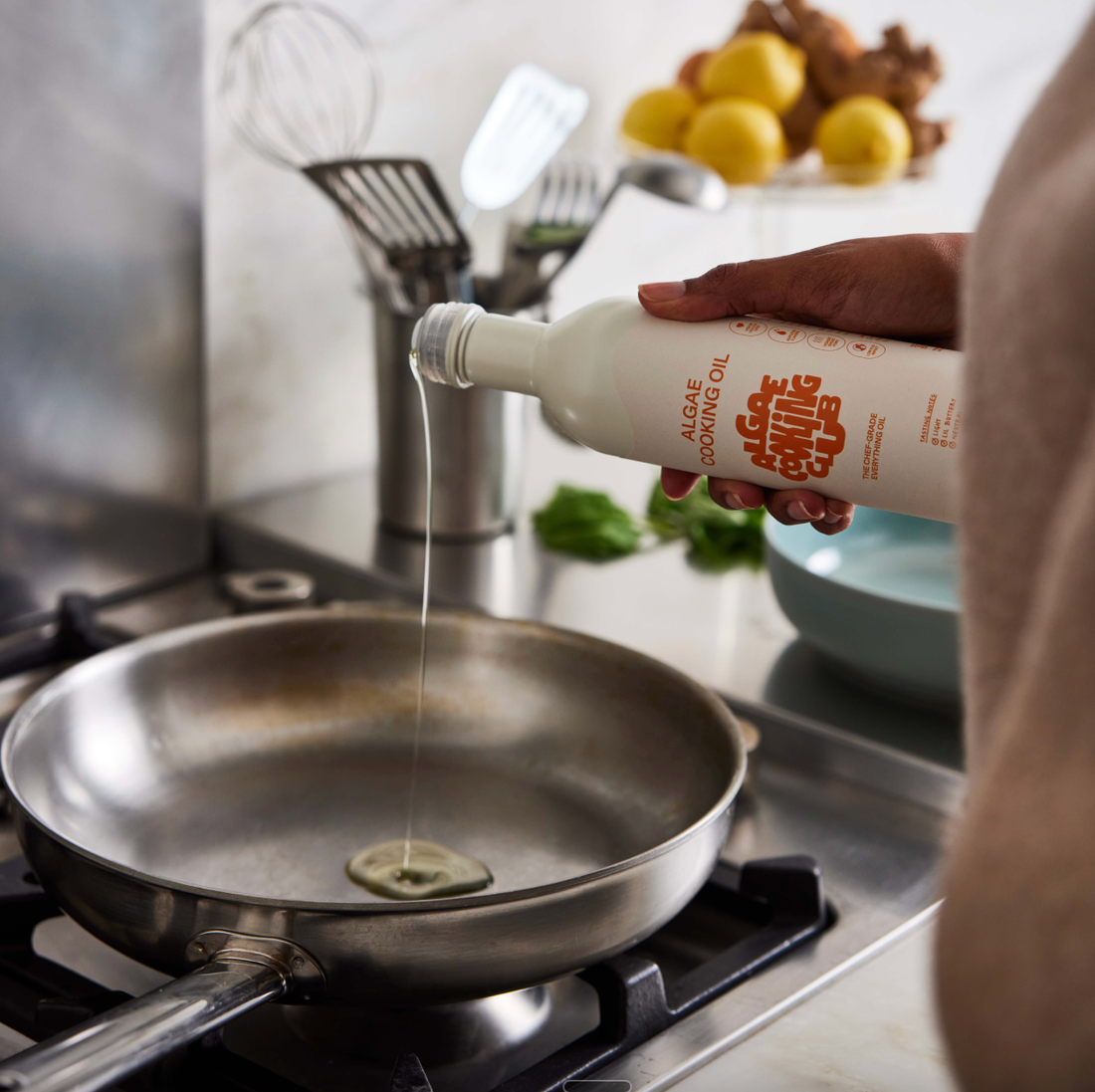 Chef-Grade Algae Cooking Oil | Now Shipping