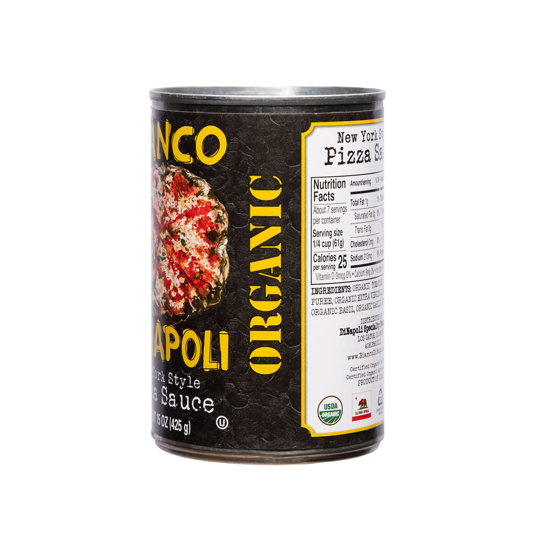 Bianco DiNapoli Organic New York Style Pizza Sauce