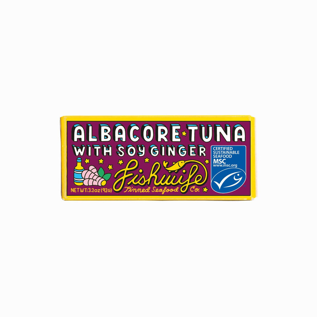 Albacore Tuna with Soy Ginger