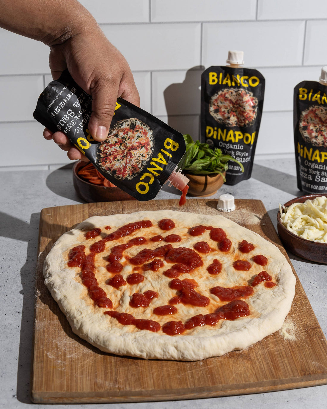 Organic New York Style Pizza Sauce 8 oz Pouch (8ct)