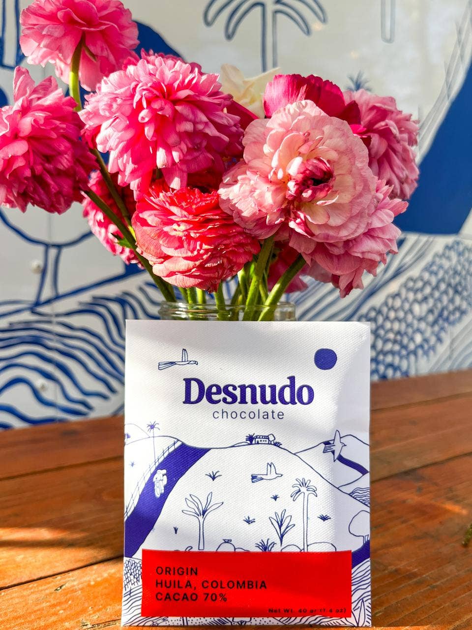 Desnudo Dark Chocolate Bar