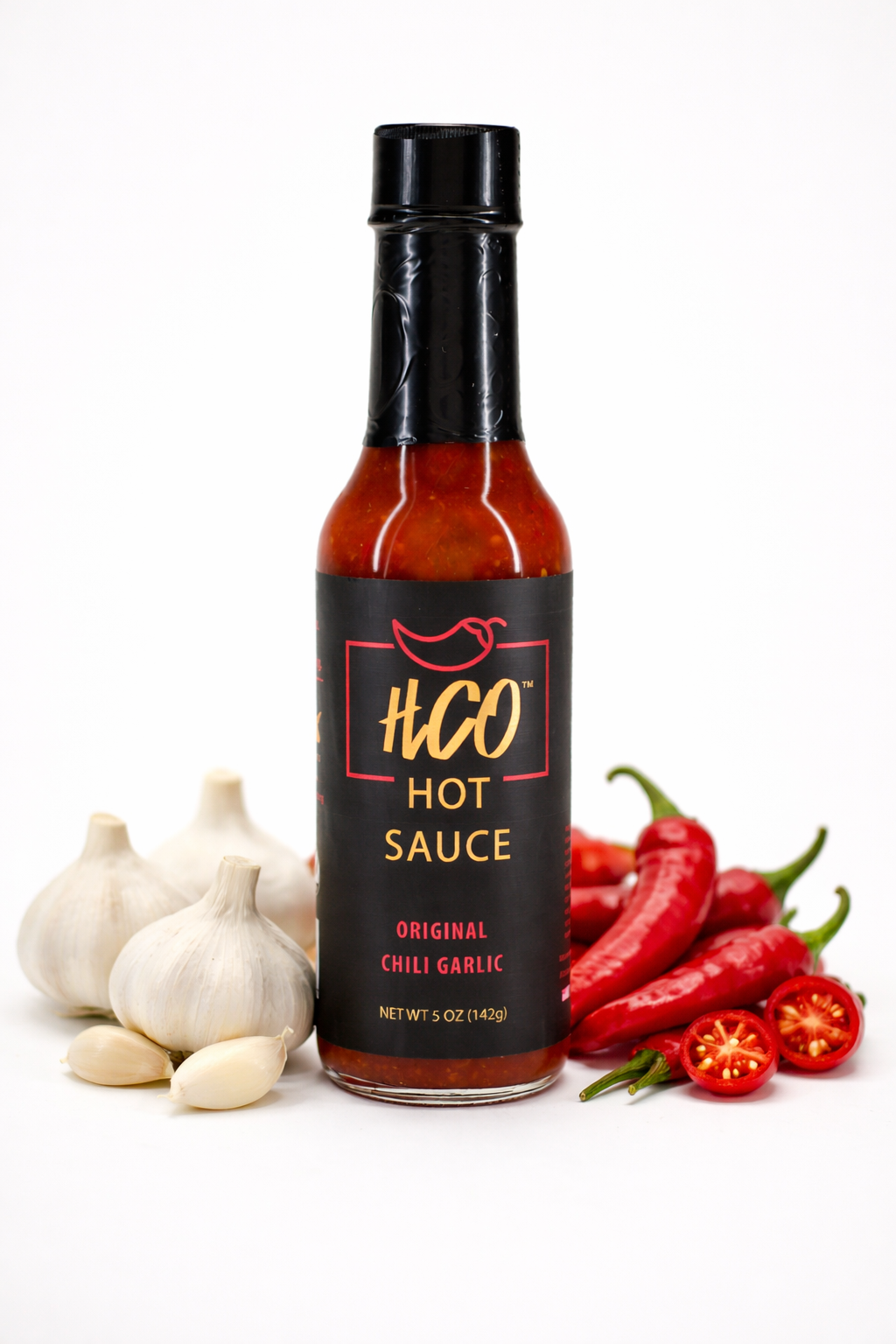 HCO Hot Sauce(6 Pack)-Smoky, Spicy and Sweet