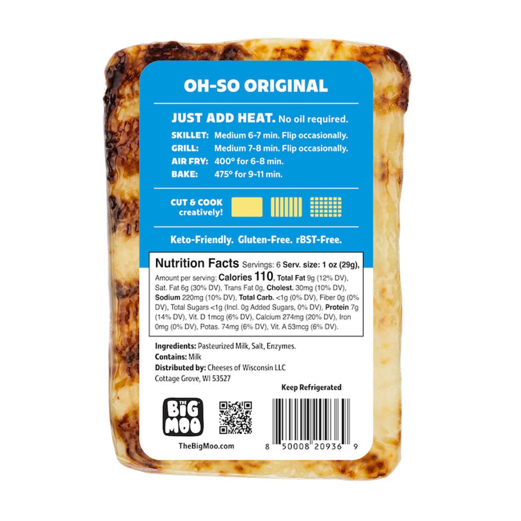 THE BIG MOO Baked Cheese - Oh So Original