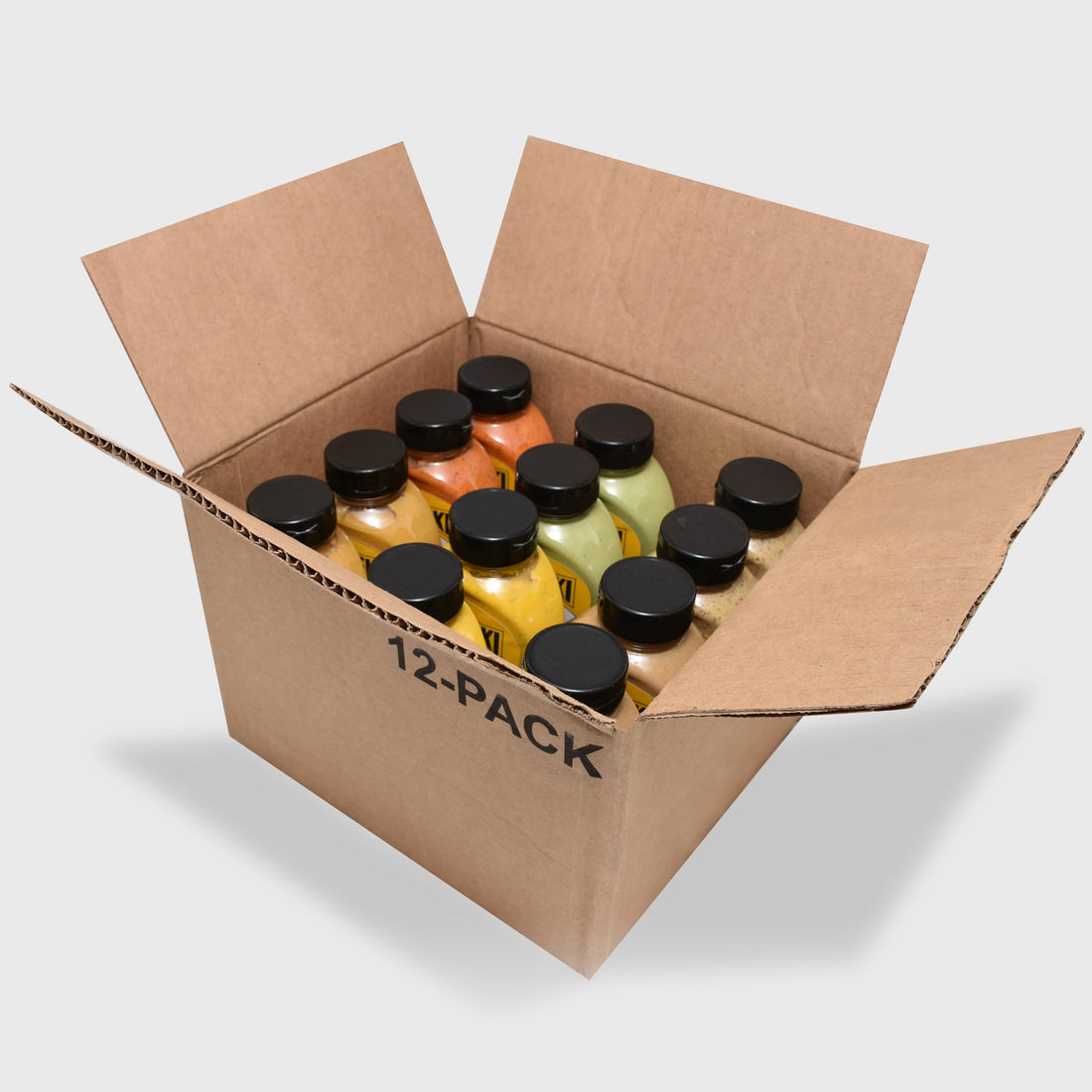 Variety Mustard Case 12/12 oz squeeze