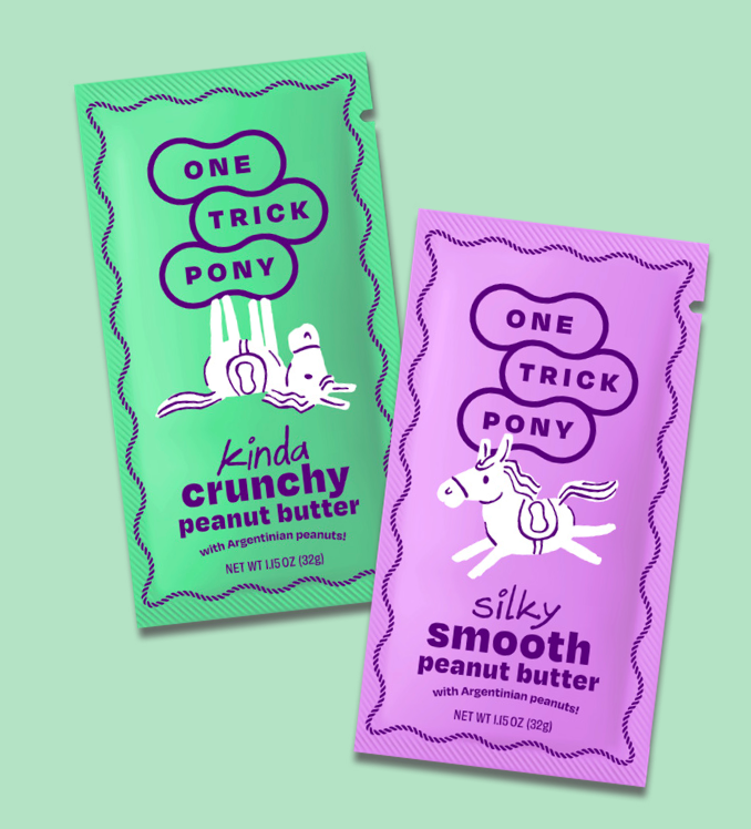 Single Serve Peanut Butter Packets - Crunchy