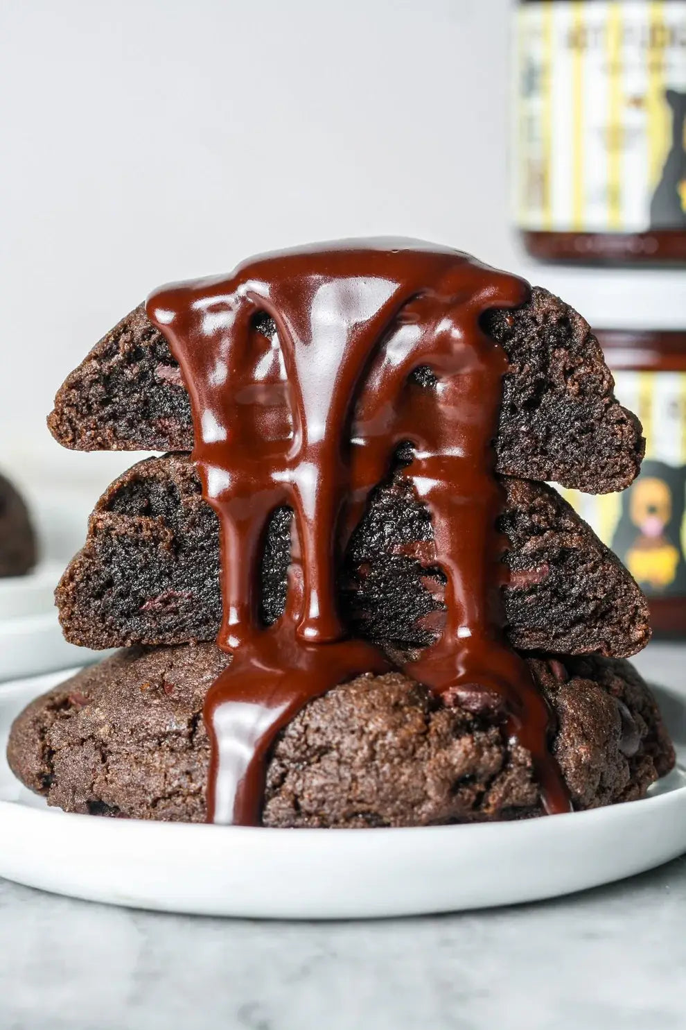 Hot Fudge Cookies