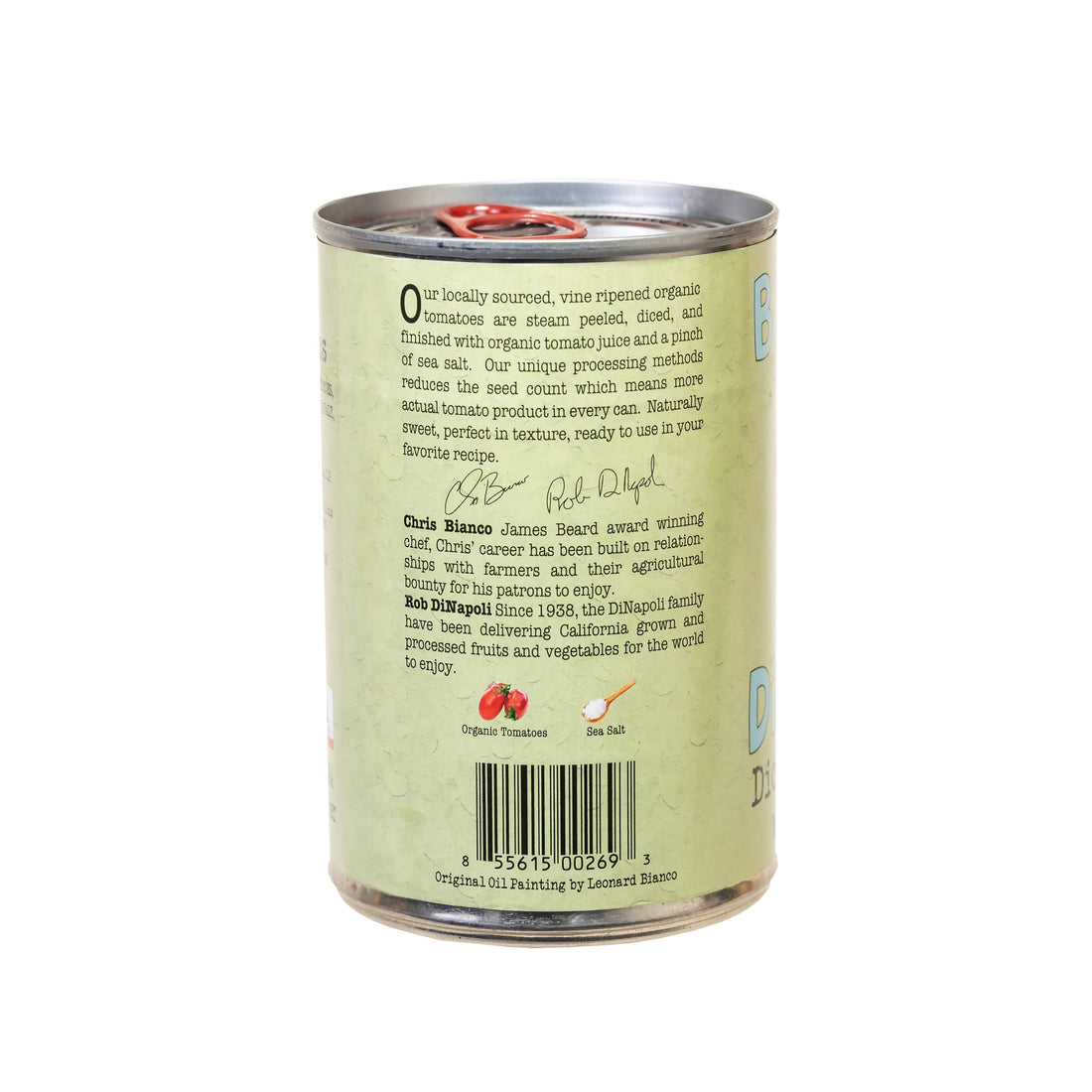 Bianco DiNapoli Organic  diced tomatoes 14.5 oz