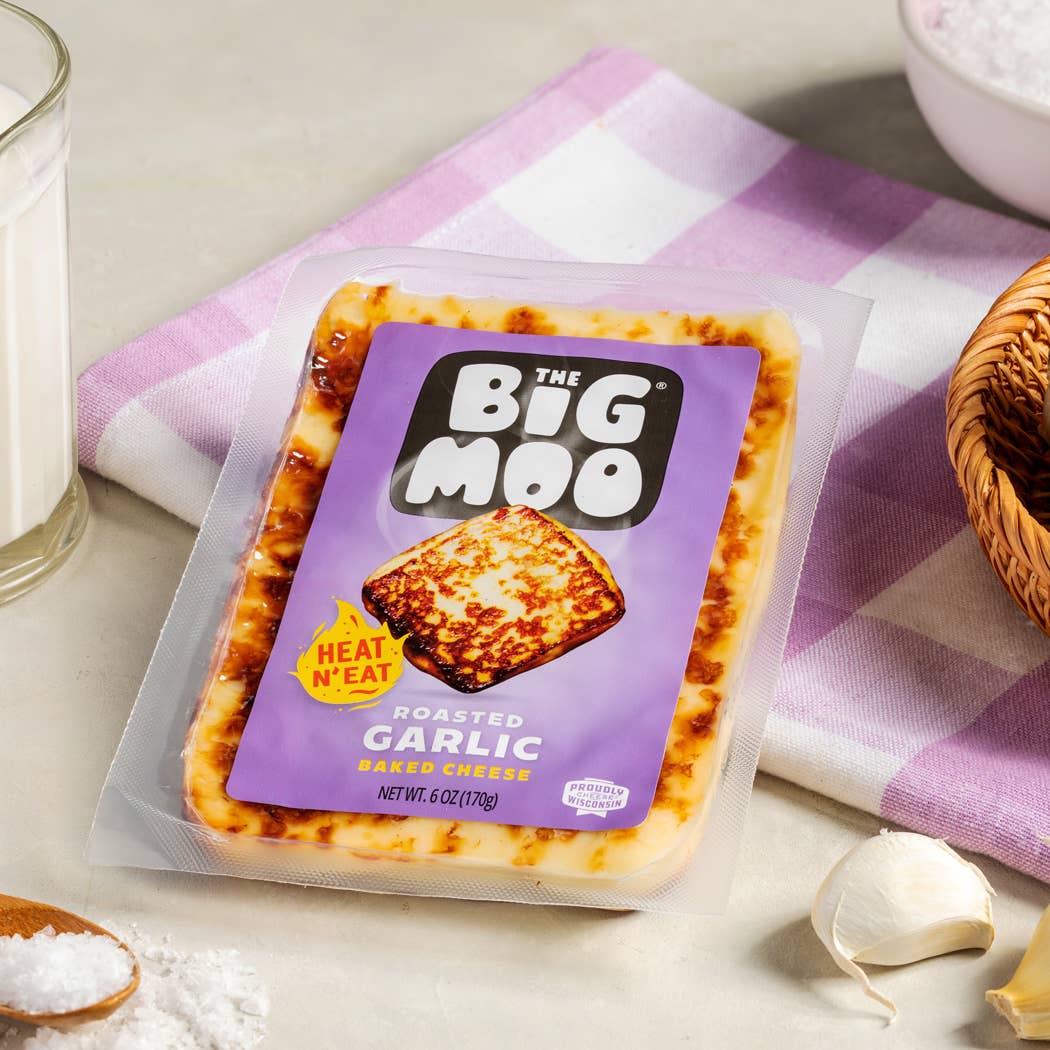 THE BIG MOO Baked Cheese - Roasted Garlic