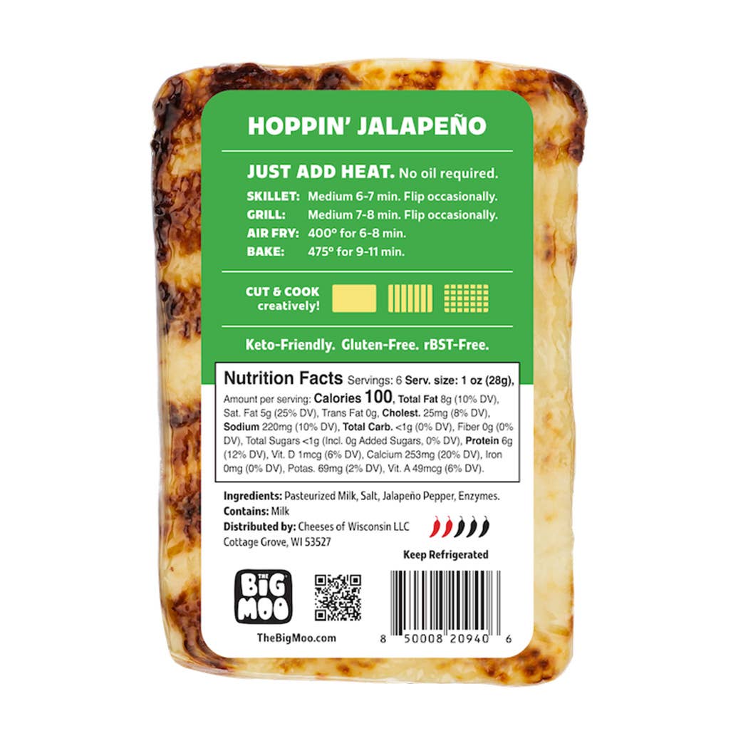 THE BIG MOO Baked Cheese - Hoppin' Jalapeño