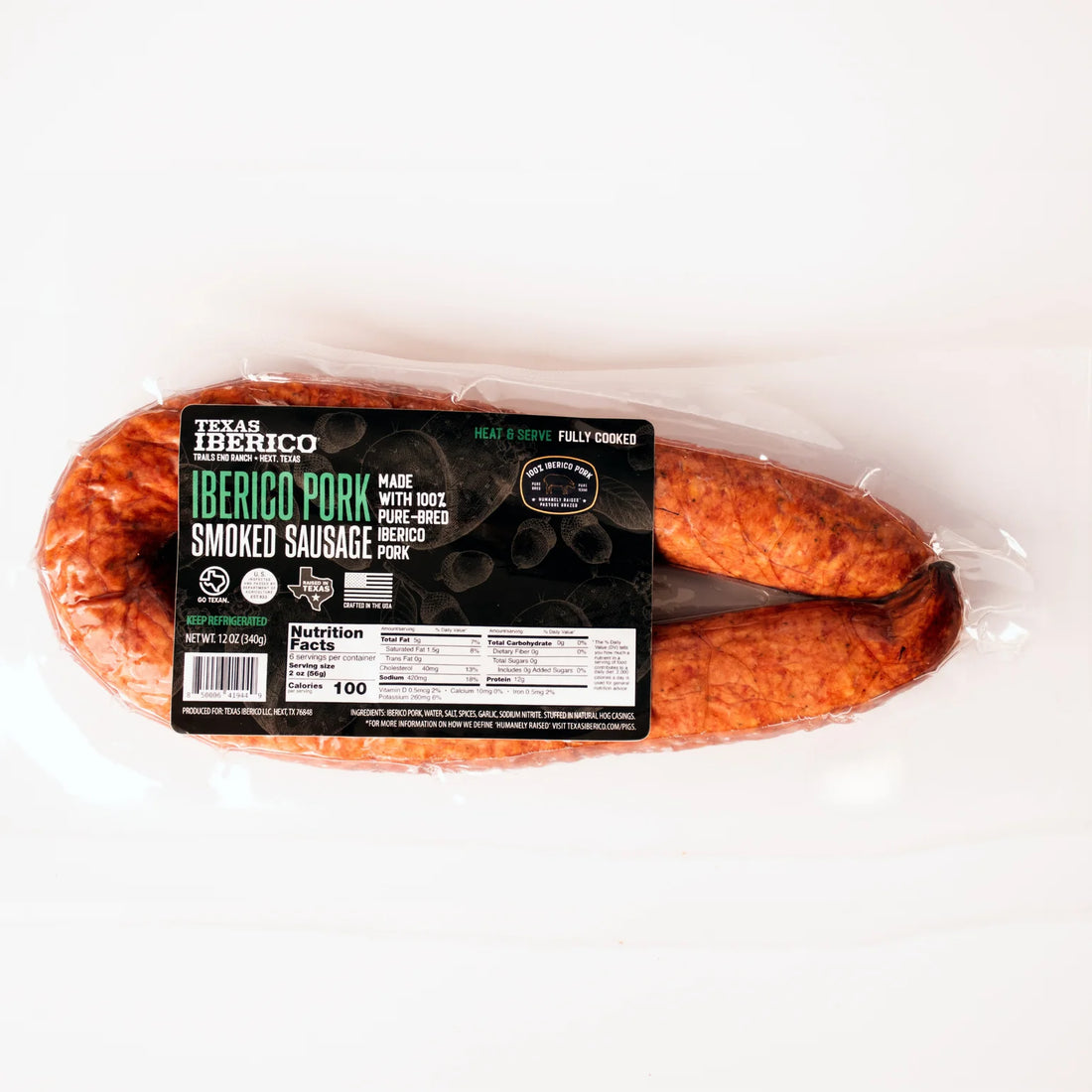 Texas Ibérico Smoked Sausage