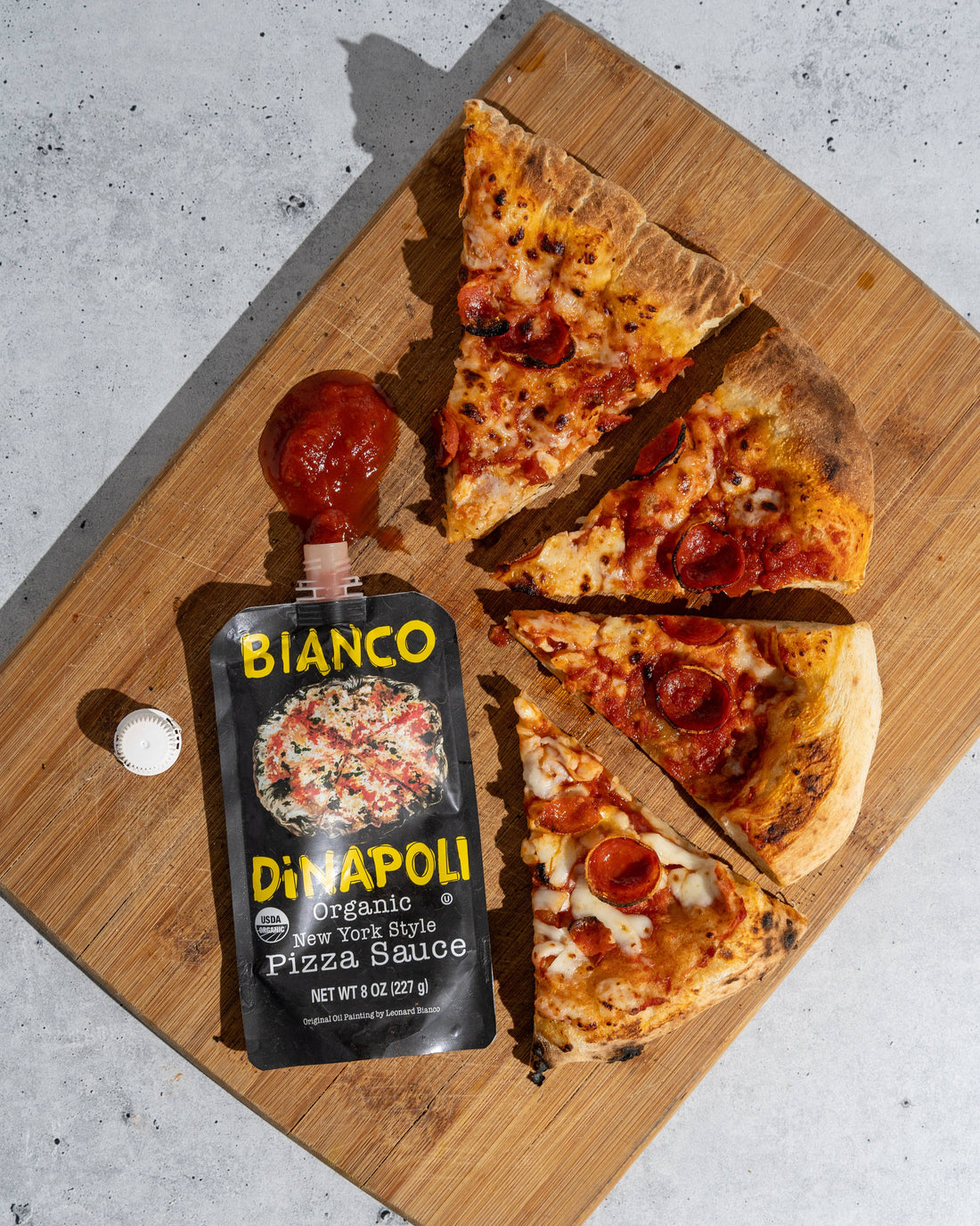 Organic New York Style Pizza Sauce 8 oz Pouch (8ct)