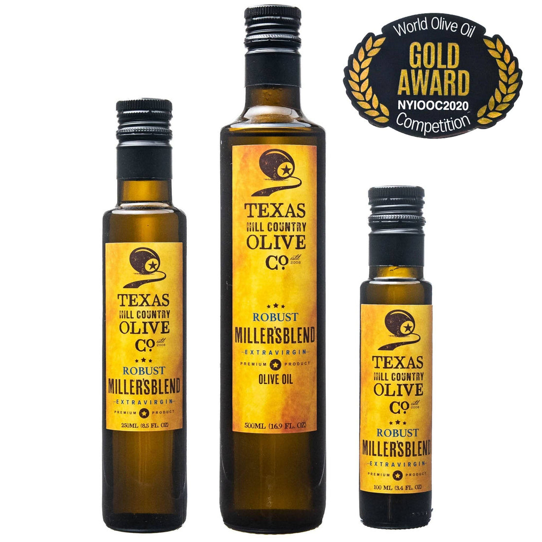 Texas Miller's Blend Extra Virgin Olive Oil - 500ml