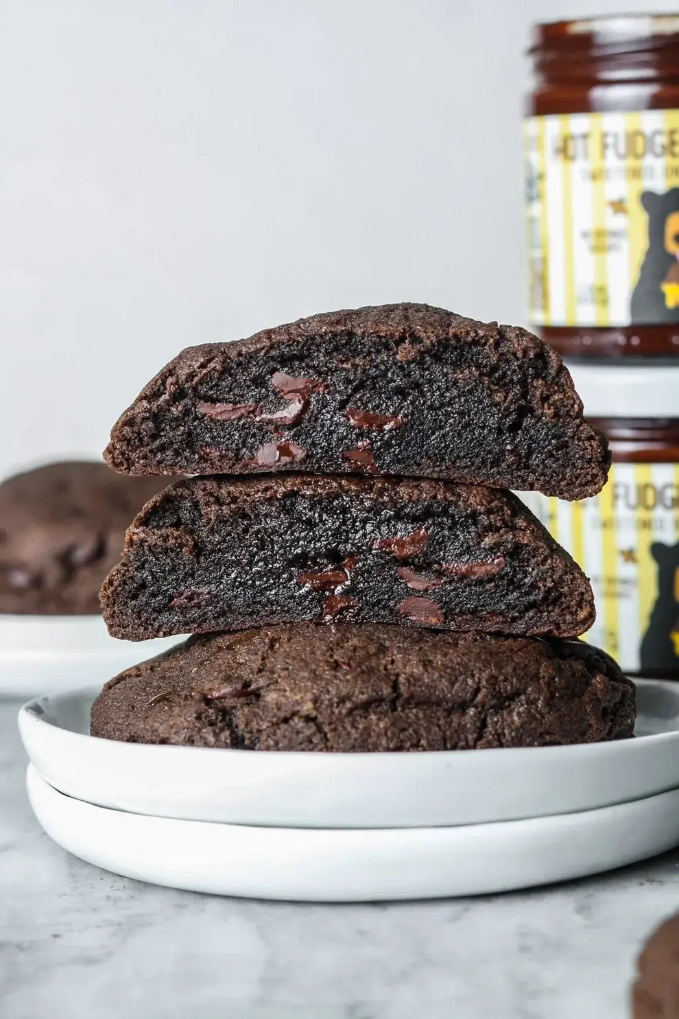 Hot Fudge Cookies