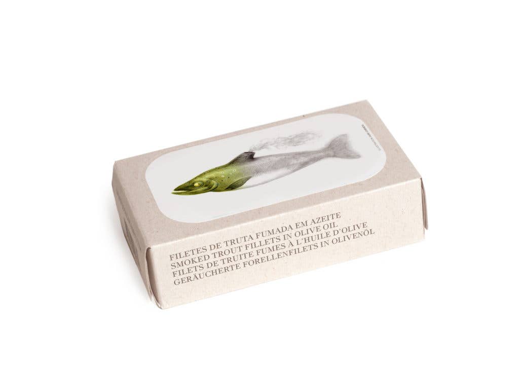Jose Gourmet Smoked Trout Fillets in Olive Oil, 90g