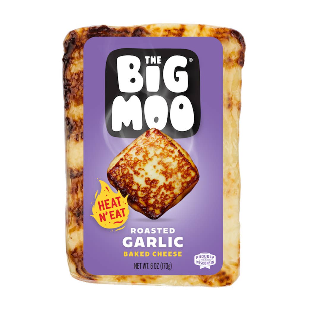 THE BIG MOO Baked Cheese - Roasted Garlic
