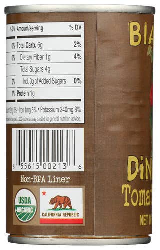 Bianco DiNapoli 6oz Organic Paste case