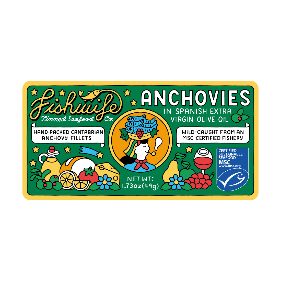 Cantabrian Anchovies in Extra Virgin Olive Oil