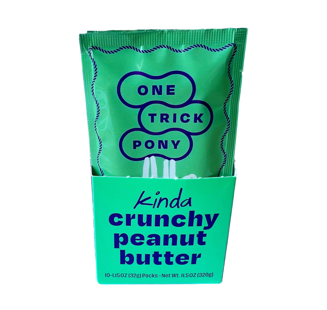 Single Serve Peanut Butter Packets - Crunchy