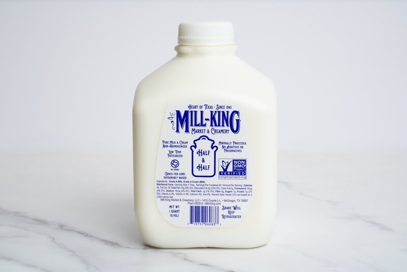 Mill-King Half and Half