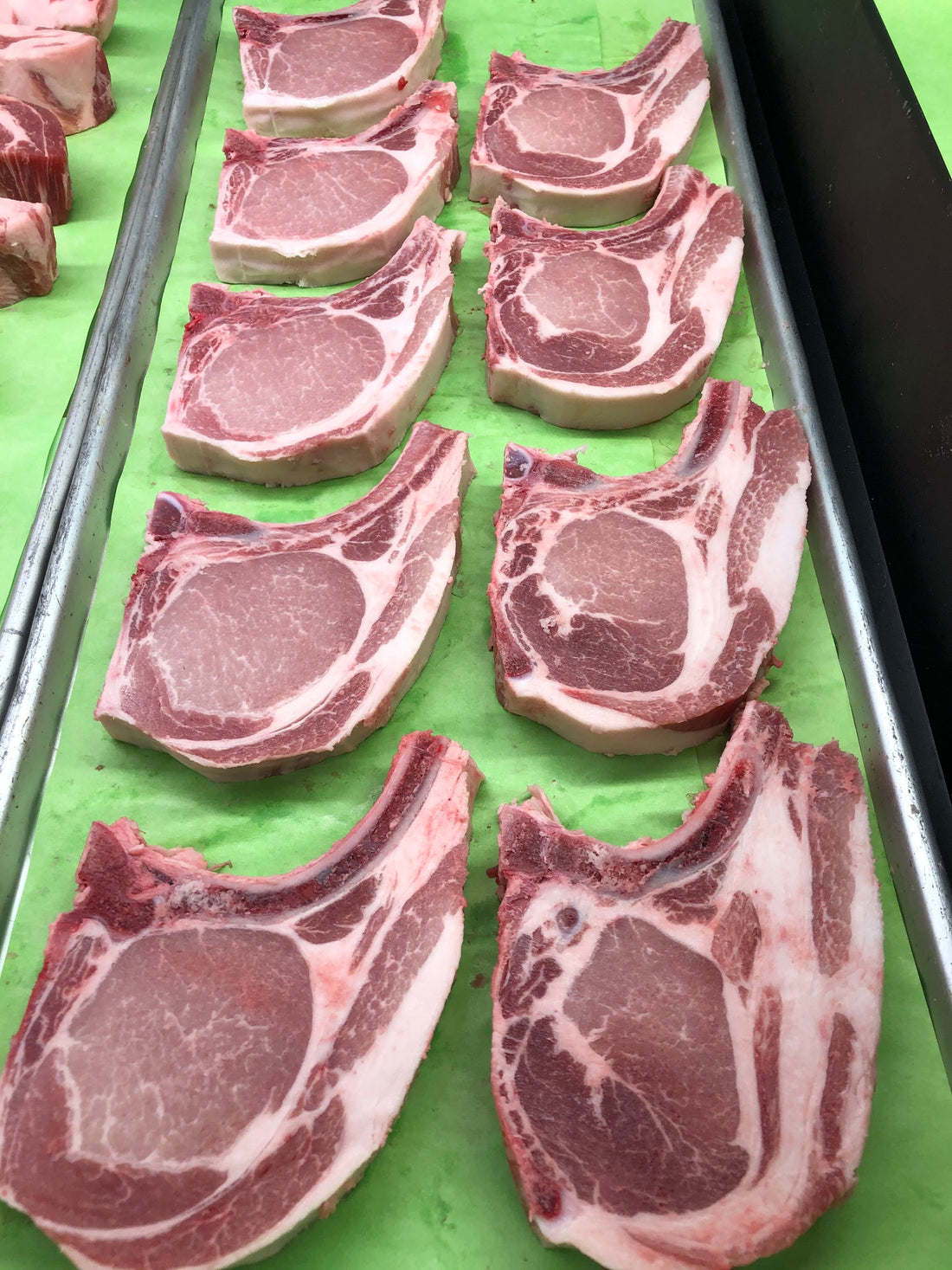 Pork chops (3 lbs per order) - Longhorn Meat Market 