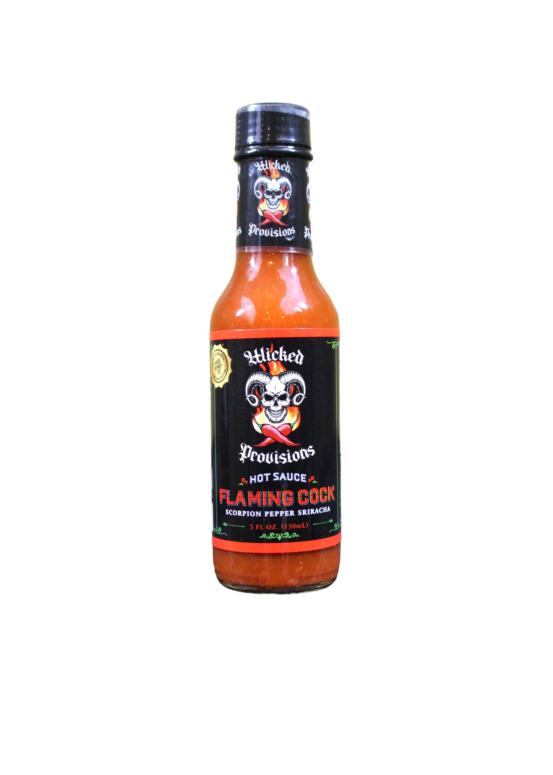 Wicked Provisions - Flaming Cock Hot Sauce